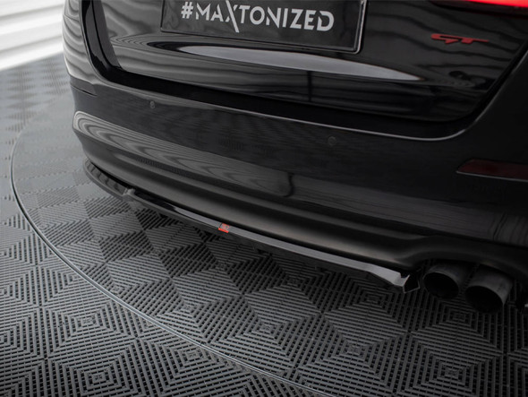 Maxton Design Central Rear Splitter Hyundai I30 Mk3 Facelift